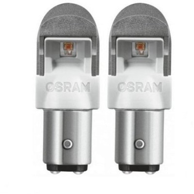 LED лампа OSRAM 1557R P21/5W 2W 12V BAY15d RED 2pcs. blister