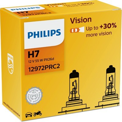 Галогенная лампа PHILIPS 12972PRC2 H7 55W 12V PX26d Premium 2pcs.