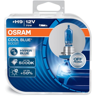 Галогенна лампа OSRAM 62213CBB-HCB H9 75W 12V PJ19-5 10X2 HardDuopet 2pcs.