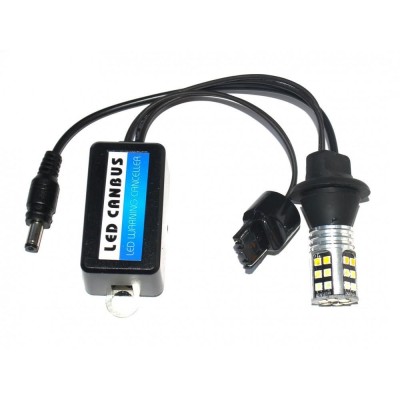 Комплект світлодіодних ламп DRL+поворот Baxster SMD Light 3020 W21W (30 Smd)