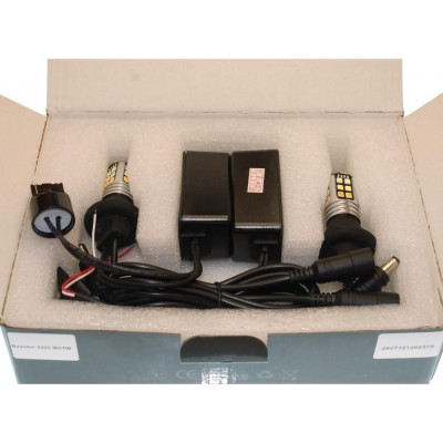 Комплект світлодіодних ламп DRL+поворот Baxster SMD Light 3020 W21W (30 Smd)