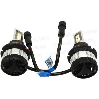 Світлодіодні лампи LED Guarand V12x HB1 (9004)/HB5 (9007) H/L CSP 6000k 4000Lm 12-24v