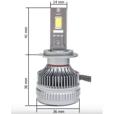 Світлодіодні лампи Prime-X MAX Pro H7 5000К (2 шт.)