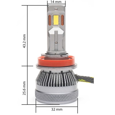9005/HB3 (5000К) Prime-X SM Pro комплект світлодіодних ламп (2 шт.)