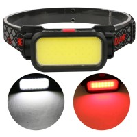 Фонарь аккумуляторный налобный WJ-008 COB10W