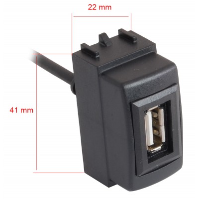 Автомобільний USB роз'єм CARAV Nissan (17-006)