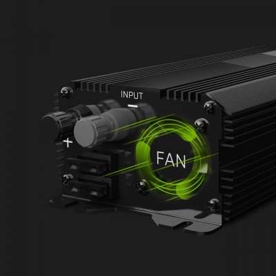 Преобразователь напряжения Green Cell 12V to 230V 500W/1000W с USB