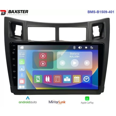 Штатна магнітола Baxster BMS-B1509-401 Toyota Yaris, Vitz, Platz 05-10
