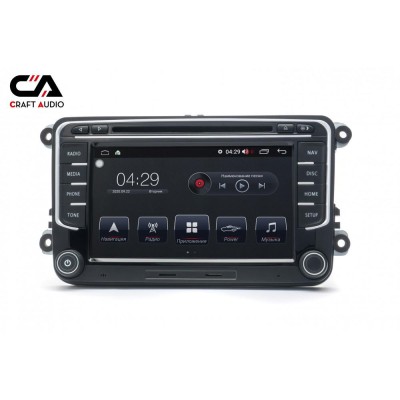 Штатная магнитола CraftAudio CA-6110 7" VW MIB DesignClassic
