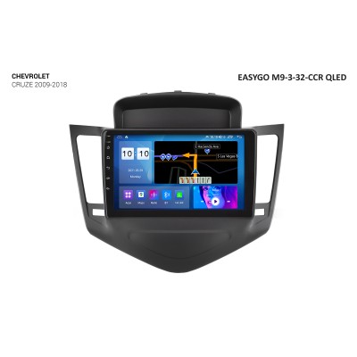 Штатная автомагнитола EasyGo M9-3-32-CCR QLED Chevrolet Cruze 2009-2018
