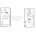 Модуль для бездротової зарядки ACV 240000-25-02 Inbay Samsung Galaxy S3 (установка під кришку)