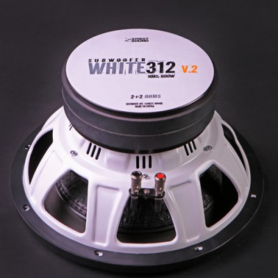 Сабвуферний динамік STREET SOUND - WHITE312 v.2