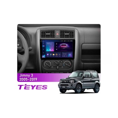 Штатна магнітола Teyes CC3 2k 4+64 Gb Suzuki Jimny 3 2005-2019 9"