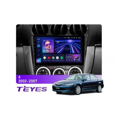 Штатна магнітола Teyes CC3 6+128 Gb Mazda 6 GG 2002-2007 9"