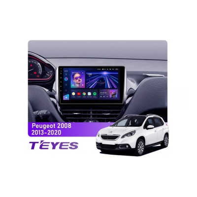 Штатна магнітола Teyes CC3 4+64 Gb Peugeot 2008 1 208 (1 Din) 2013-2020 10"