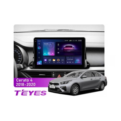 Штатна магнітола Teyes CC3 2k 4+64 Gb Kia Cerato 4 (1 Din) 2018-2020 9"