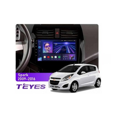 Штатна магнітола Teyes CC3 4+64 Gb Chevrolet Spark M300 2009-2016 (F1) 9"