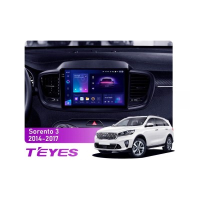 Штатна магнітола Teyes CC3 2k 4+64 Gb Kia Sorento 3 2014-2017 (B) 10"