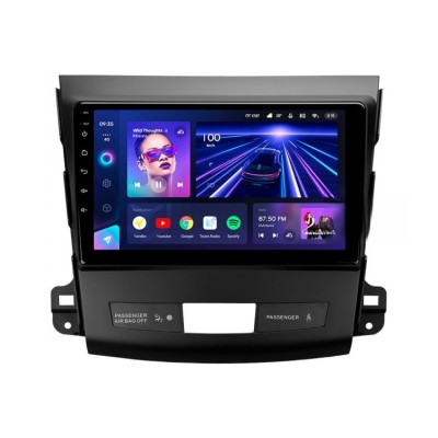 Штатна магнітола Teyes CC3 4+64 Gb Mitsubishi Outlander 2 CW0W 2005-2011 (A) 9"