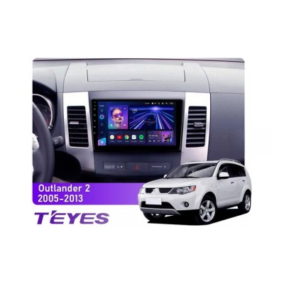 Штатна магнітола Teyes CC3 4+64 Gb Mitsubishi Outlander 2 CW0W 2005-2011 (A) 9"