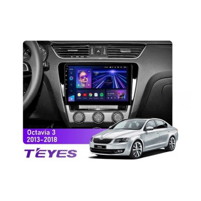 Штатна магнітола Teyes CC3 6+128 Gb Skoda Octavia 3 A7 2013-2018 (B) 10"
