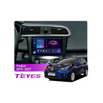 Штатна магнітола Teyes CC3 2k 6+128 Gb 360° Renault Kadjar 2015-2017 (A) 9"