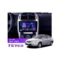 Штатна магнітола Teyes CC3 6+128 Gb 360° Kia Cerato 1 LD 2004-2008 (A) 9"