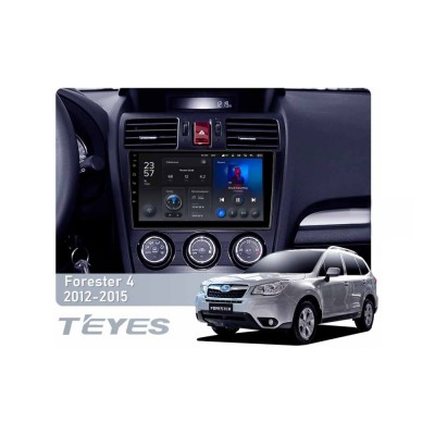 Штатна магнітола Teyes X1 2+32 Gb Wi-Fi Subaru Forester 4 SJ 2012-2015 (A) 9"