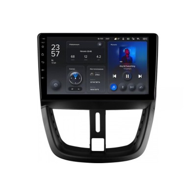 Штатна магнітола Teyes X1 2+32 Gb Peugeot 207 2006-2015 9"