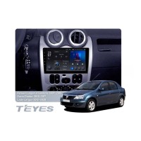 Штатна магнітола Teyes X1 2+32 Gb Wi-Fi Renault Logan 1 2010-2016 (CAN BUS) 9"