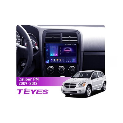 Штатна магнітола Teyes CC3 2k 6+128 Gb 360° Dodge Caliber PM 2009-2013 9"
