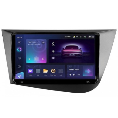 Штатна магнітола Teyes CC3 2k 6+128 Gb 360° Seat Leon 2 2005-2012 (F2) 9"