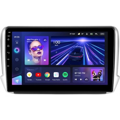 Штатна магнітола Teyes CC3 4+64 Gb Peugeot 2008 1 208 (1 Din) 2013-2020 10"