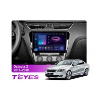 Штатна магнітола Teyes CC3 2k 3+32 Gb Skoda Octavia 3 A7 2013-2018 (B) 10"