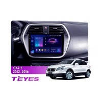 Штатна магнітола Teyes CC3 2k 4+32 Gb Suzuki SX4 2 S-Cross 2012-2016 9"