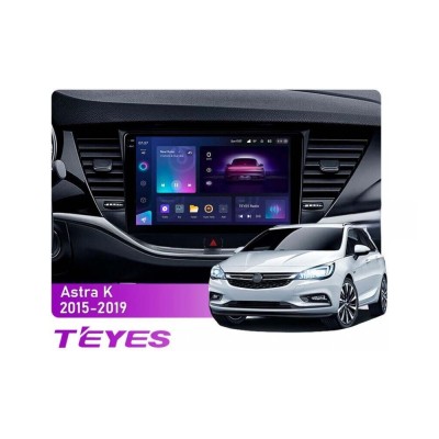 Штатна магнітола Teyes CC3 2k 6+128 Gb 360° Opel Astra K 2015-2019 9"