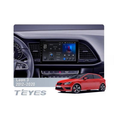 Штатна магнітола Teyes X1 2+32 Gb Wi-Fi Seat Leon 3 2012-2020 9"