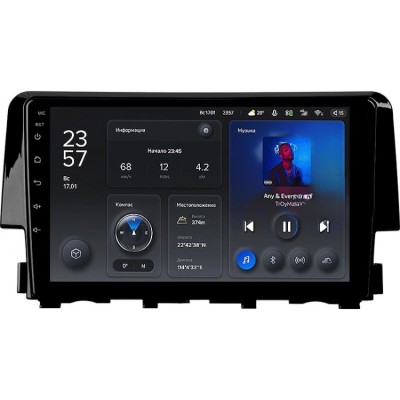 Штатна магнітола Teyes X1 2+32 Gb Wi-Fi Honda Civic 10 FC FK 2015-2020 9"