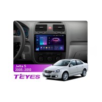Штатна магнітола Teyes CC3 2k 4+64 Gb Volkswagen Jetta 5, Golf 5 2005-2010 (B) 10"