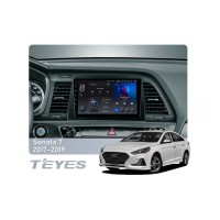 Штатна магнітола Teyes X1 2+32 Gb Wi-Fi Hyundai Sonata 7 LF 2017-2019 9"
