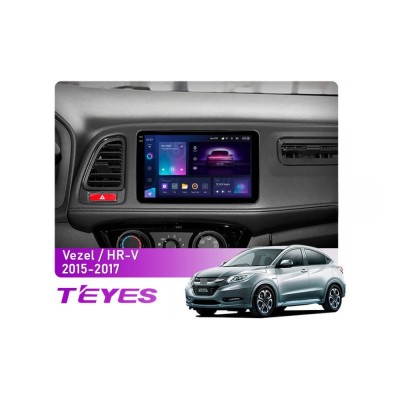 Штатна магнітола Teyes CC3 2k 6+128 Gb Honda HR-V, Vezel 2015-2018 9"