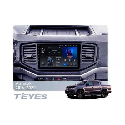 Штатна магнітола Teyes X1 2+32 Gb Wi-Fi Volkswagen Amarok 1 2016-2020 9"
