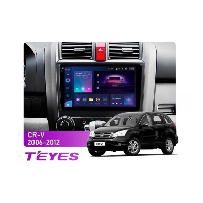 Штатна магнітола Teyes CC3 2k 6+128 Gb Honda CR-V 3 RE 2006-2012 9"