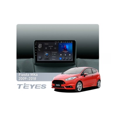 Штатна магнітола Teyes X1 2+32 Gb Wi-Fi Ford Fiesta Mk6 (F1) 2009-2018 9"