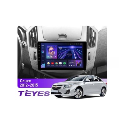 Штатна магнітола Teyes CC3 4+64 Gb Chevrolet Cruze J300 J308 2012-2015 9"