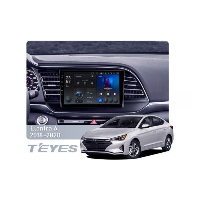 Штатна магнітола Teyes X1 2+32 Gb Wi-Fi Hyundai Elantra 6 2018-2020 (A) 9"
