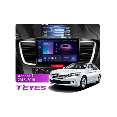 Штатна магнітола Teyes CC3 2k 4+64 Gb Honda Accord 9 CR 2012-2018 10"
