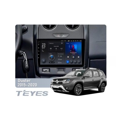 Штатна магнітола Teyes X1 2+32 Gb Wi-Fi Renault Duster 2015-2020 9"