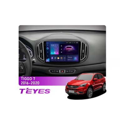 Штатна магнітола Teyes CC3 2k 6+128 Gb Chery Tiggo 7 1 2016-2020 (F2) 10"