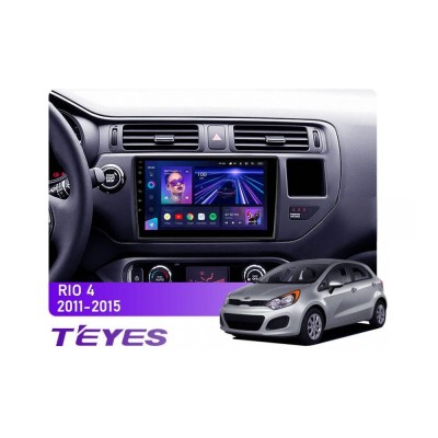 Штатна магнітола Teyes CC3 6+128 Gb 360° Kia RIO 4 K3 2011-2015 9"